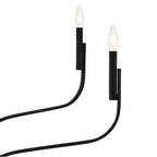 Kichler Lighting 52673BK Black Livadia 36.25 Inch 6 Light Chandelier In Black Image 4