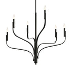 Kichler Lighting Livadia 36.25 Inch 6 Light Chandelier In Black