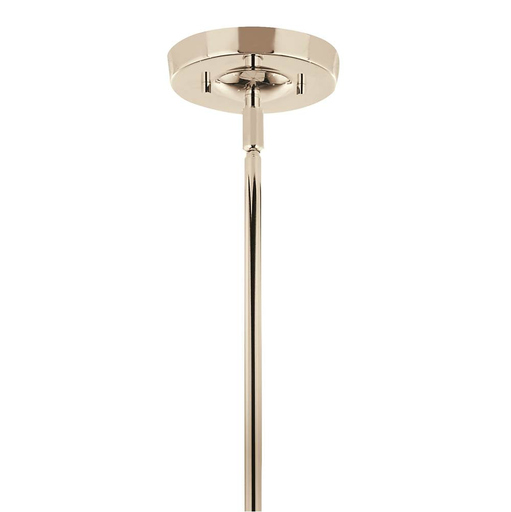 Kichler Lighting Livadia 36.25 Inch 6 Light Chandelier In Polished Nickel