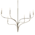 Kichler Lighting 52674PN Polished Nickel Livadia 47.25 Inch 6 Light Chandelier In Polished Nickel Image 1