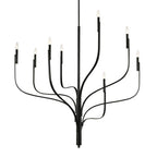Kichler Lighting Livadia 47.75 Inch 8 Light Chandelier In Black
