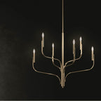 Kichler Lighting 52675CPZ Champagne Bronze Livadia 47.75 Inch 8 Light Chandelier In Champagne Bronze Image 8