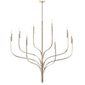 Kichler Lighting 52675PN Polished Nickel Livadia 47.75 Inch 8 Light Chandelier In Polished Nickel Image 1