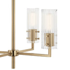 Kichler Lighting 52678CPZ Champagne Bronze Velestino 20.5'' 4-light Chandelier In Champagne Bronze Image 4