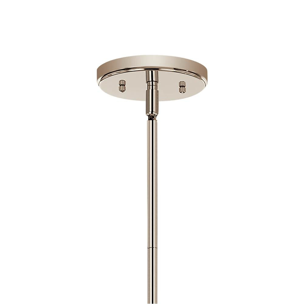 Kichler Lighting 52681PN Polished Nickel Velestino 47.50'' 4-light Linear Chandelier In Polished Nickel Image 3