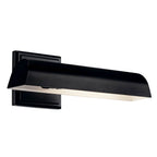 Kichler Lighting 52684BK Black Carston 12 Inch 1 Light Picture Light In Black Image 1