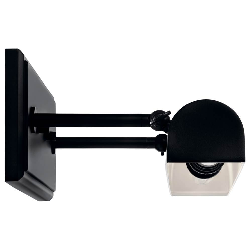 Kichler Lighting 52685BK Black Carston 18 Inch 2 Light Picture Light In Black Image 3