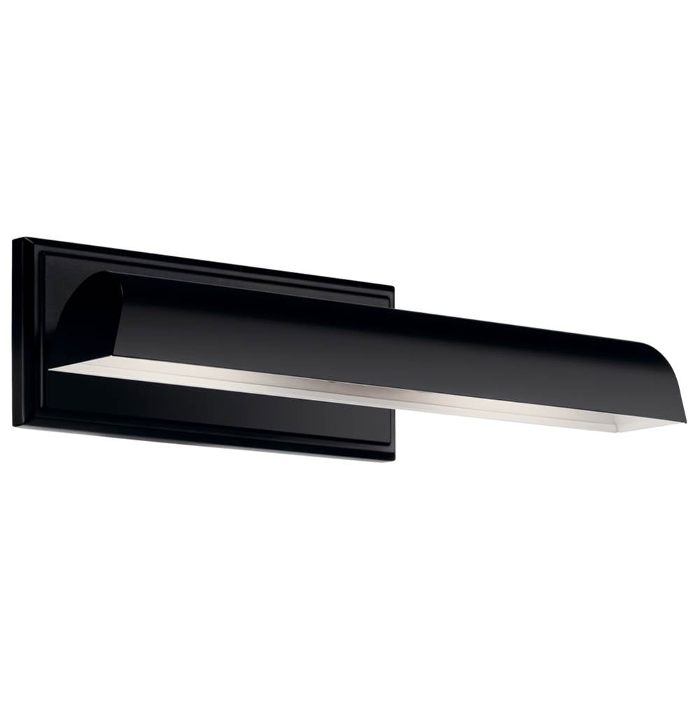 Kichler Lighting 52685BK Black Carston 18 Inch 2 Light Picture Light In Black Image 1