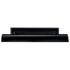Kichler Lighting 52686BK Black Carston 24 Inch 2 Light Picture Light In Black With White Interior Image 3