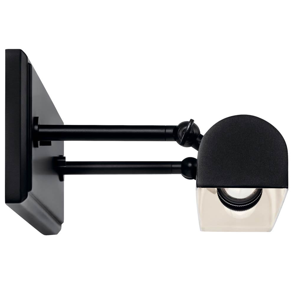 Kichler Lighting Carston 24 Inch 2 Light Picture Light In Black With White Interior