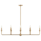 Kichler Lighting Alvaro 45.5 Inch 8 Light Linear Chandelier In Champagne Bronze