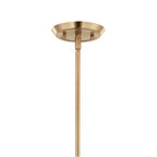 Kichler Lighting 52693CPZ Champagne Bronze Alvaro 45.5 Inch 8 Light Linear Chandelier In Champagne Bronze Image 3
