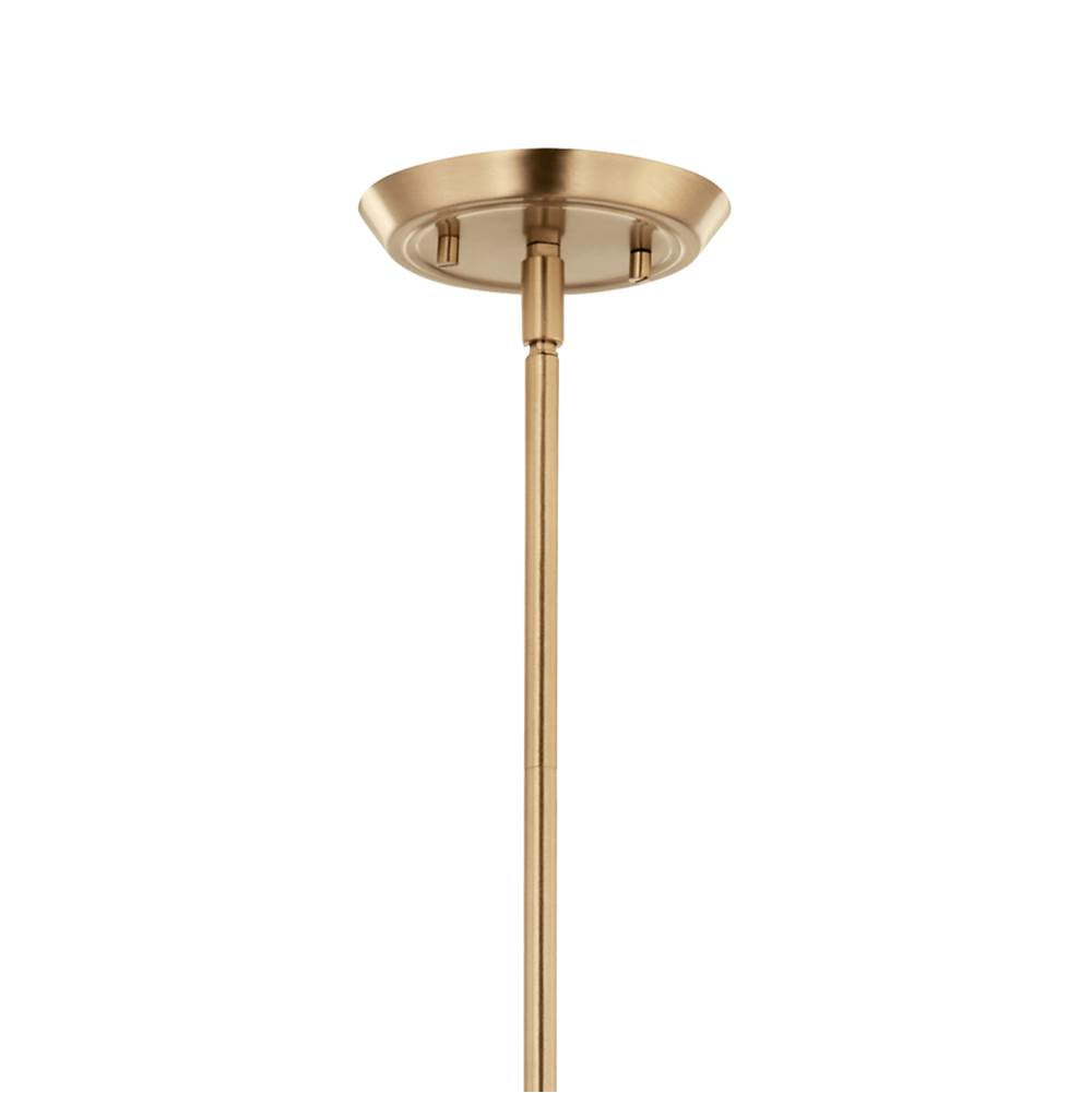 Kichler Lighting 52693CPZ Champagne Bronze Alvaro 45.5 Inch 8 Light Linear Chandelier In Champagne Bronze Image 3