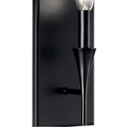 Kichler Lighting 52694BK Black Alvaro 11.5 Inch 1 Light Wall Sconce In Black Image 3