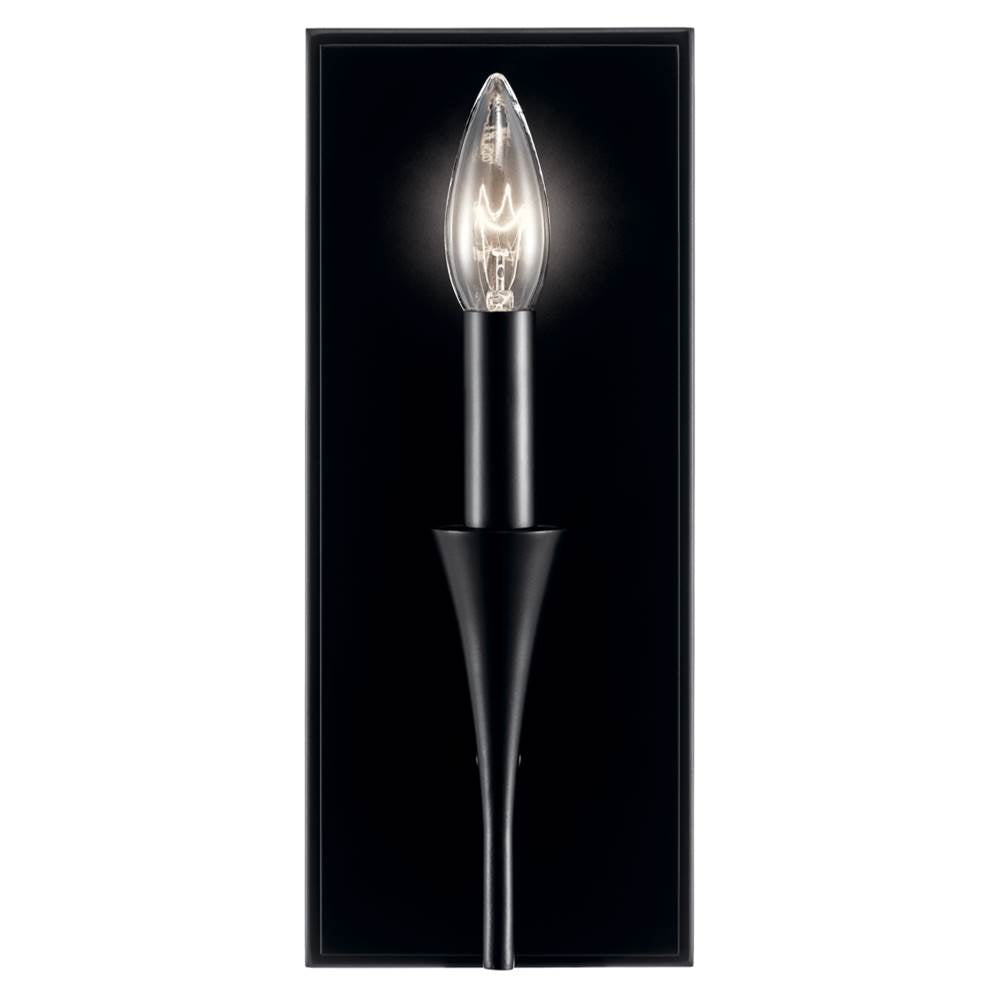 Kichler Lighting Alvaro 11.5 Inch 1 Light Wall Sconce In Black