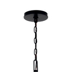 Kichler Lighting 52696BK Black Malene 42 Inch 6 Light Chandelier In Black Image 5