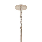 Kichler Lighting 52696PN Polished Nickel Malene 42 Inch 6 Light Chandelier In Polished Nickel Image 5