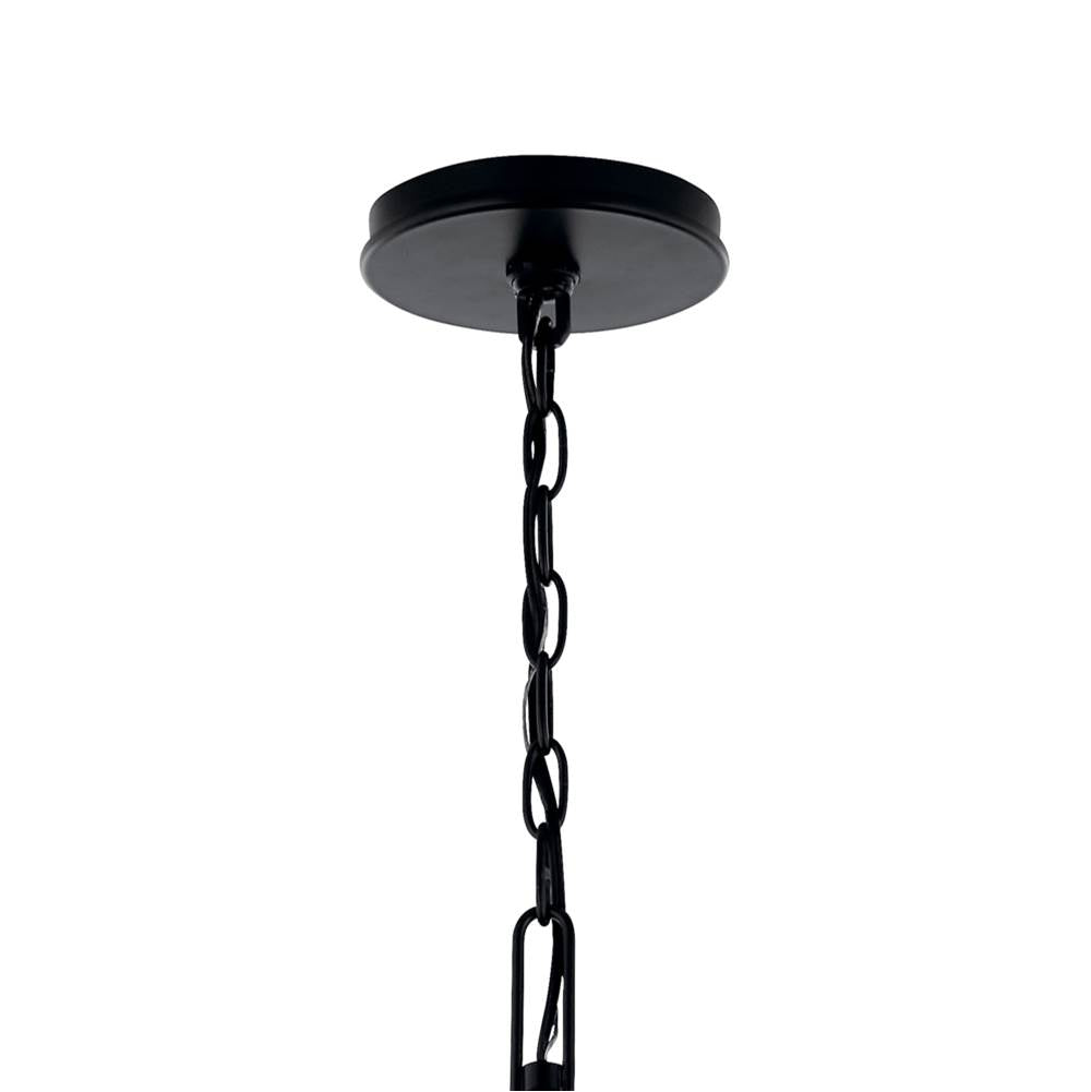 Kichler Lighting 52697BK Black Malene 52 Inch 8 Light Chandelier In Black Image 5