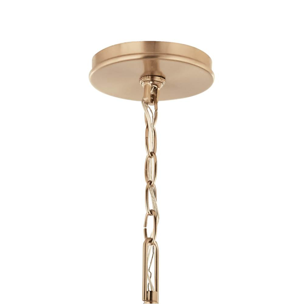 Kichler Lighting 52698CPZ Champagne Bronze Malene 52.75 Inch 14 Light 2-tier Chandelier In Champagne Bronze Image 5