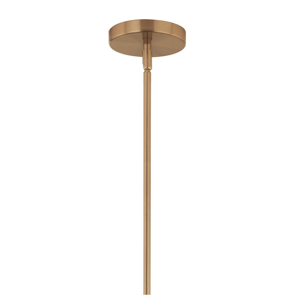 Kichler Lighting 52700CPZCLR Champagne Bronze Silvarious 16.5 Inch 3 Light Convertible Pendant With Clear Glass In Champagne Bronze Image 4