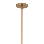Kichler Lighting 52700CPZCLR Champagne Bronze Silvarious 16.5 Inch 3 Light Convertible Pendant With Clear Glass In Champagne Bronze Image 4