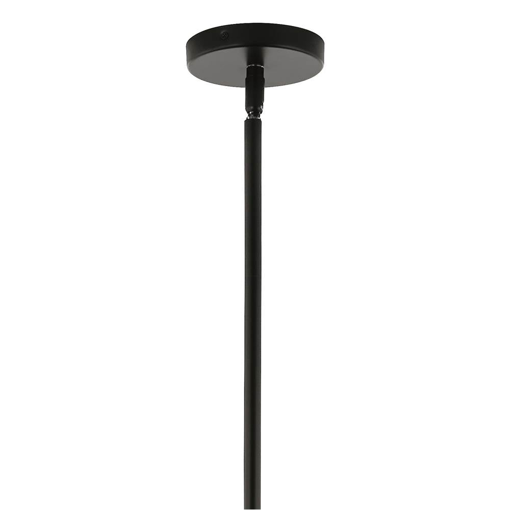 Kichler Lighting 52701BKCLR Black Silvarious 30 Inch 12 Light Convertible Chandelier With Clear Glass In Black Image 4