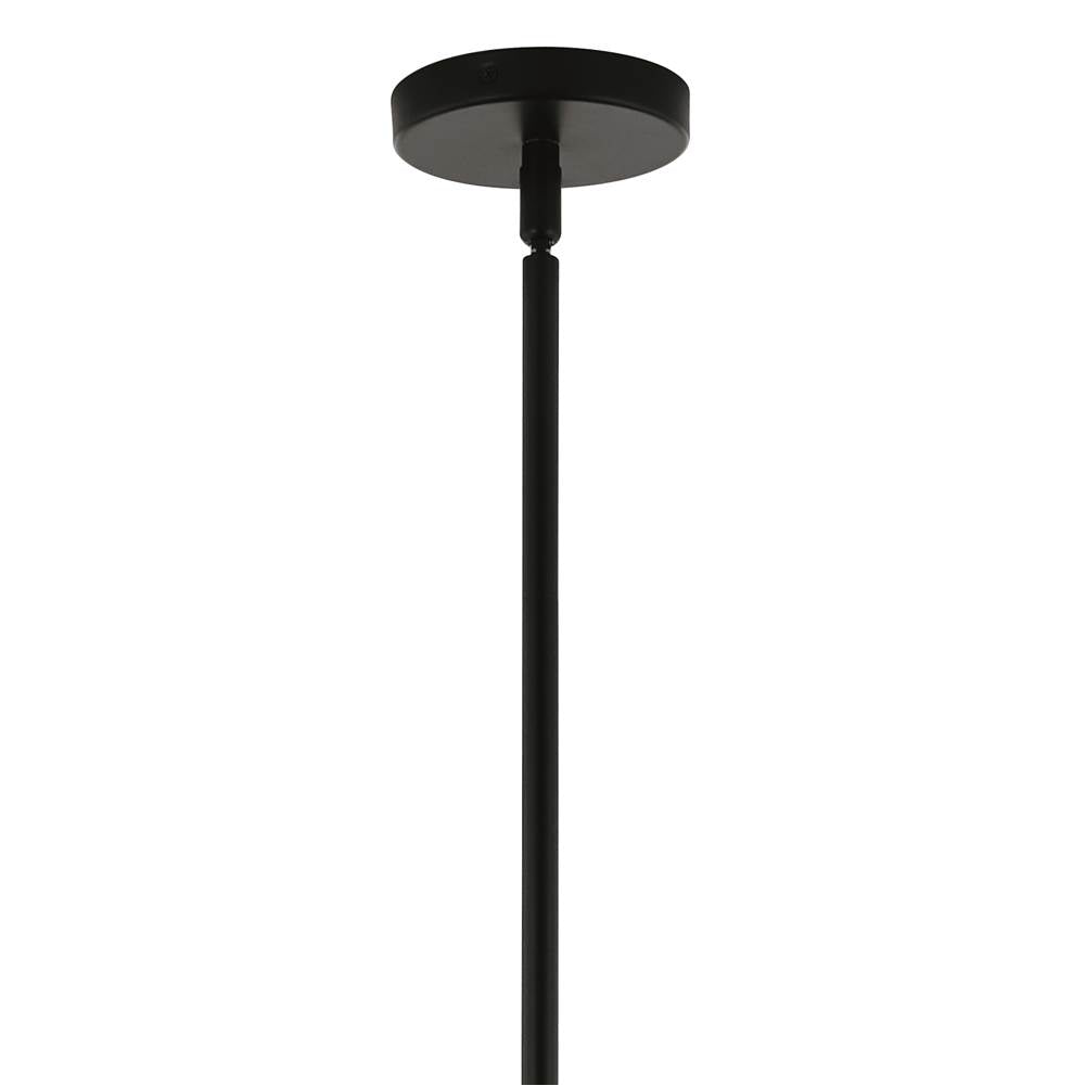 Kichler Lighting 52701BK Black Silvarious 30 Inch 12 Light Convertible Chandelier With Clear Crackled Glass In Black Image 7