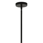 Kichler Lighting 52701BK Black Silvarious 30 Inch 12 Light Convertible Chandelier With Clear Crackled Glass In Black Image 7