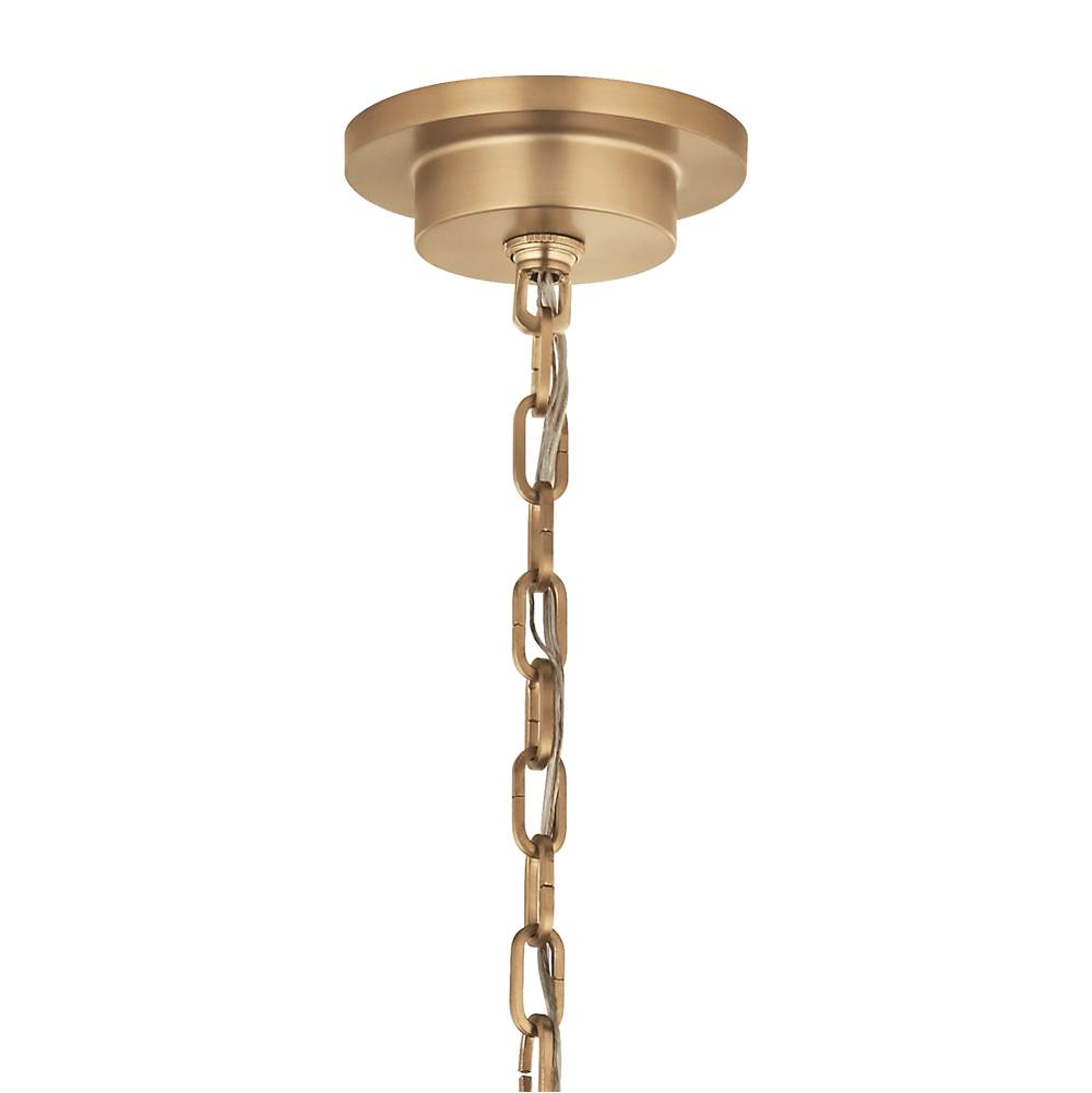 Kichler Lighting 52705CPZ Champagne Bronze Carrick 32.25 Inch 6 Light Chandelier In Champagne Bronze Image 5