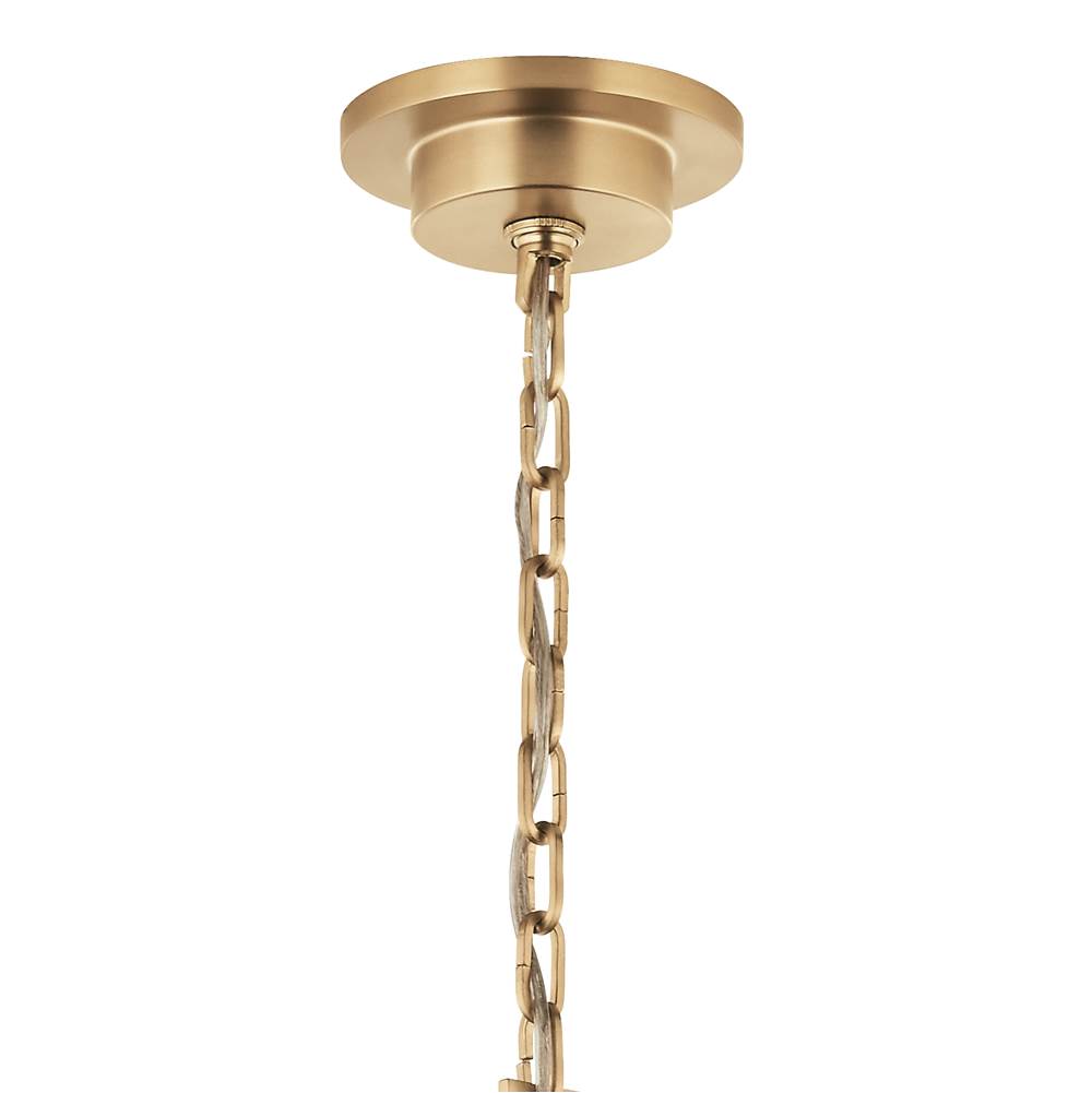 Kichler Lighting 52706CPZ Champagne Bronze Carrick 40.75 Inch 8 Light Chandelier In Champagne Bronze Image 4