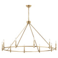Kichler Lighting 52707CPZ Champagne Bronze Carrick 54.25 Inch 10 Light Chandelier In Champagne Bronze Image 1