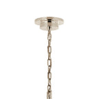 Kichler Lighting 52707PN Polished Nickel Carrick 54.25 Inch 10 Light Chandelier In Polished Nickel Image 3