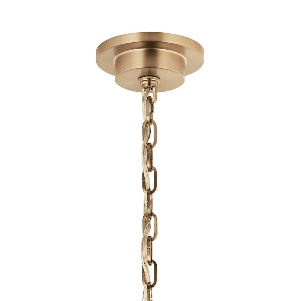 Kichler Lighting 52708CPZ Champagne Bronze Carrick 54.25 Inch 18 Light 2-tier Chandelier In Champagne Bronze Image 6