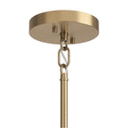 Kichler Lighting 52716CPZ Champagne Bronze Madden 20 Inch 4 Light Convertible Chandelier In Champagne Bronze Image 3