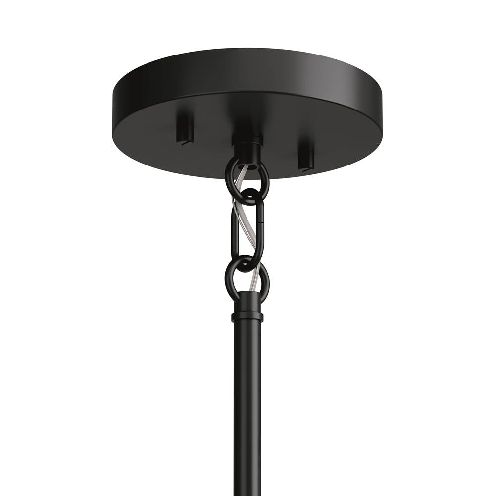 Kichler Lighting 52717BK Black Madden 26 Inch 5 Light Chandelier In Black Image 5