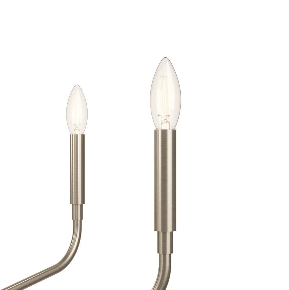 Kichler Lighting 52717NI Brushed Nickel Madden 26 Inch 5 Light Chandelier In Brushed Nickel Image 4
