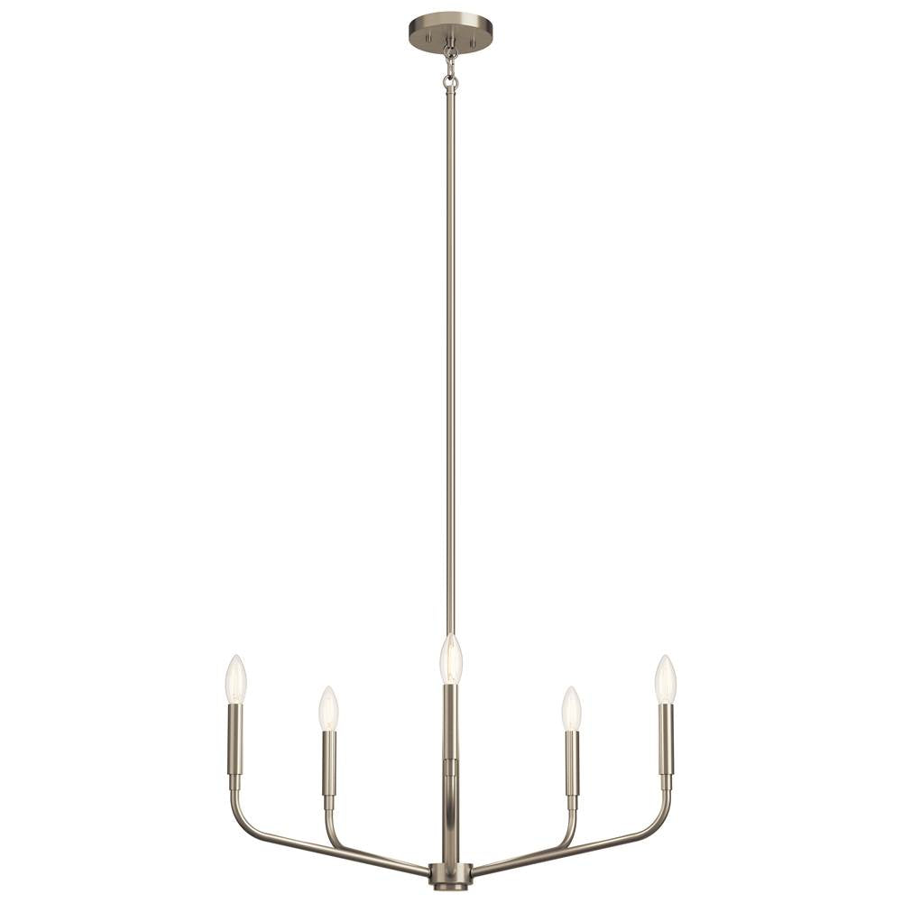 Kichler Lighting Madden 26 Inch 5 Light Chandelier In Brushed Nickel