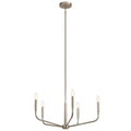 Kichler Lighting 52717NI Brushed Nickel Madden 26 Inch 5 Light Chandelier In Brushed Nickel Image 1