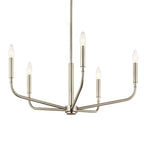 Kichler Lighting 52717NI Brushed Nickel Madden 26 Inch 5 Light Chandelier In Brushed Nickel Image 6