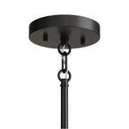 Kichler Lighting 52718BK Black Madden 32 Inch 6 Light Chandelier In Black Image 4