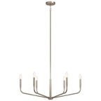 Kichler Lighting Madden 32 Inch 6 Light Chandelier In Brushed Nickel