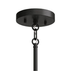 Kichler Lighting 52719BK Black Madden 38 Inch 6 Light Chandelier In Black Image 6