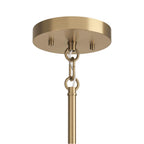 Kichler Lighting 52719CPZ Champagne Bronze Madden 38 Inch 6 Light Chandelier In Champagne Bronze Image 6