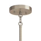 Kichler Lighting 52719NI Brushed Nickel Madden 38 Inch 6 Light Chandelier In Brushed Nickel Image 4