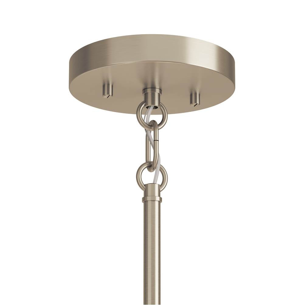 Kichler Lighting 52720NI Brushed Nickel Madden 32 Inch 9 Light 2-tier Chandelier In Brushed Nickel Image 3