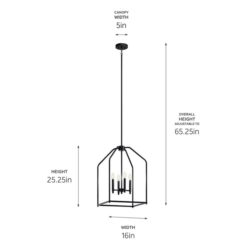 Kichler Lighting 52722BK Black  Image 2