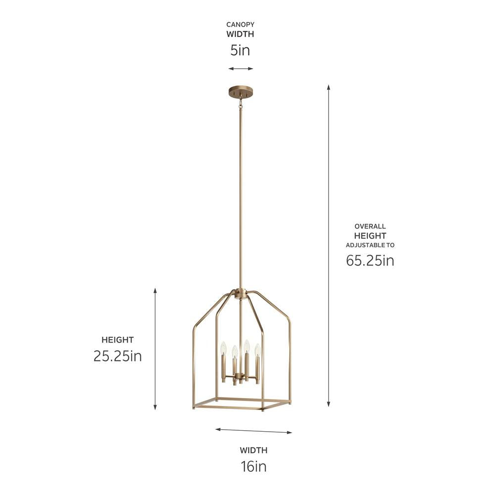 Kichler Lighting 52722CPZ Champagne Bronze  Image 3