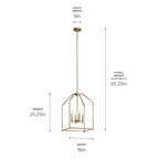 Kichler Lighting 52722CPZ Champagne Bronze  Image 3