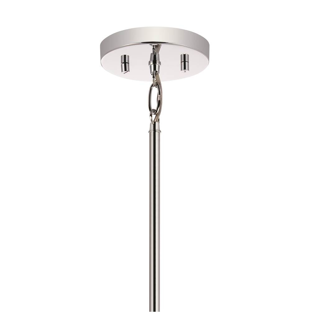Kichler Lighting 52725CH Chrome Madden 15 Inch 1 Light Mini Pendant With Clear Glass In Chrome Image 4