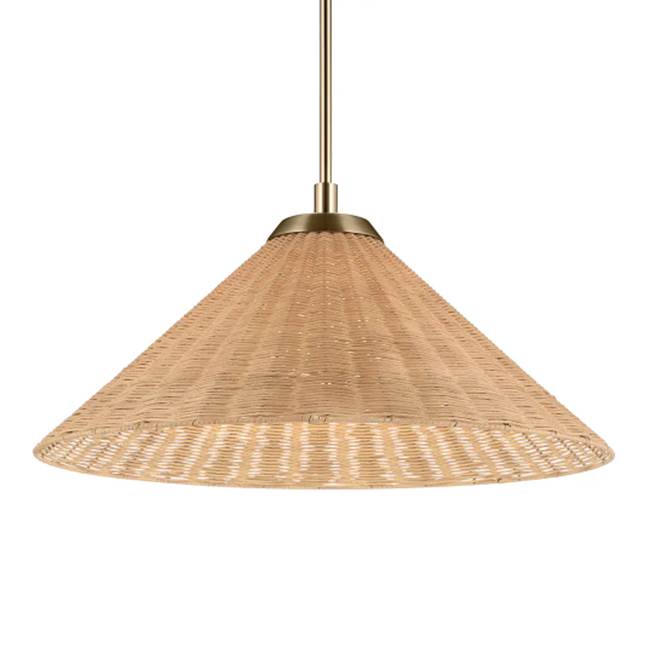Kichler Lighting 52730CPZ Champagne Bronze Pendant/semi Flush 1lt Image 1